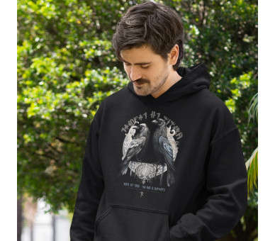 Hugin & Munin (EN) - Unisex Organic Hoodie