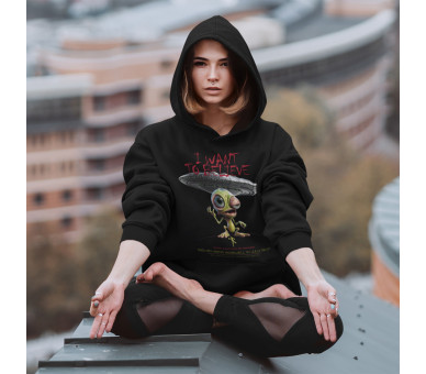 I want to believe (EN) - Unisex Organic Hoodie