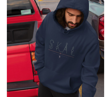 Skal - lasst uns trinken - Unisex Organic Hoodie