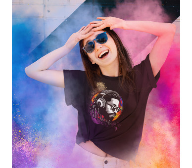Reggae Man - colorful vibes - Damen Premium Organic Shirt