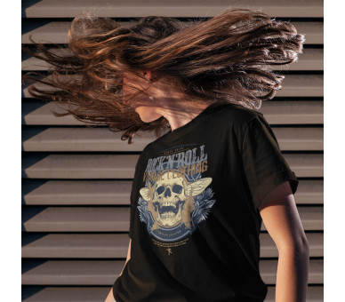 Rock´n´Roll Vintage (EN) - Damen Premium Organic Shirt