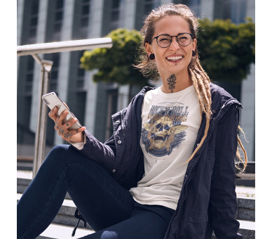 Rock´n´Roll Vintage (EN) - Damen Premium Organic Shirt