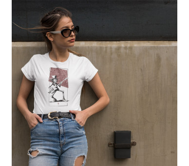 Der verrückte Gitarrist - Damen Premium Organic Shirt