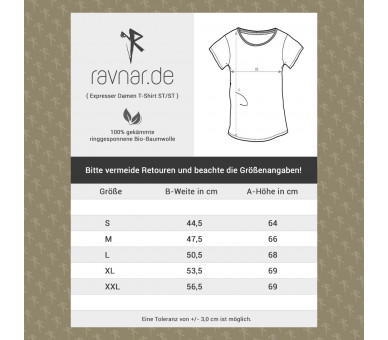Heavy Metal - Raise your voice (EN) - Damen Premium Organic Shirt