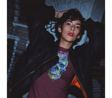 Rock´n´Roll ist bunt (cool) - Damen Premium Organic Shirt