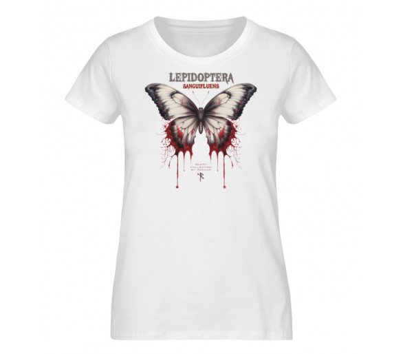 Lepidoptera sanguifluens - Blutschmetterling - Damen Premium Organic Shirt