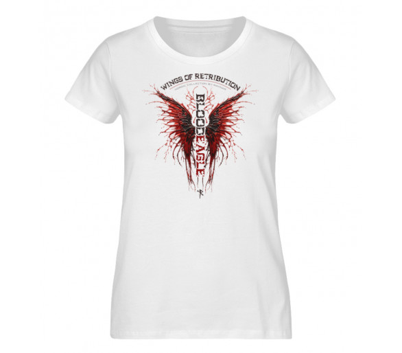 Wings of Retribution - BloodEagle (auf hell) - Damen Premium Organic Shirt