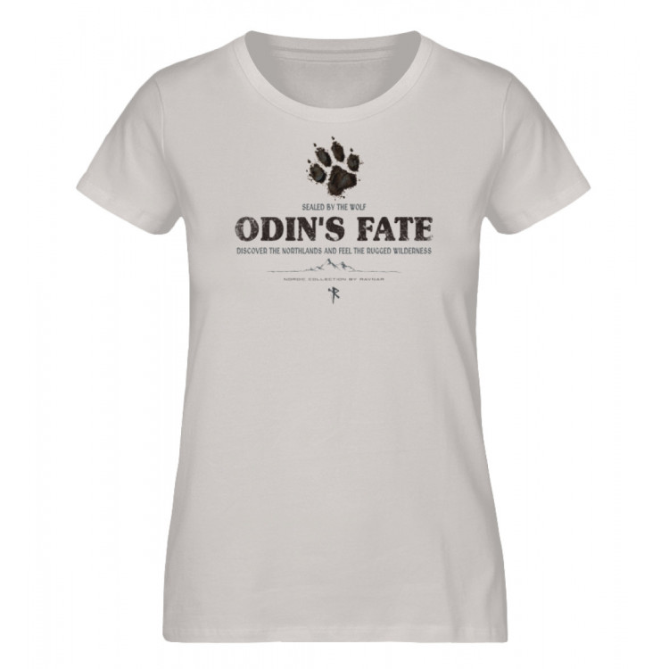 Sealed by the wolf - Odin´s fate (auf hell) - Damen Premium Organic Shirt