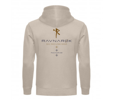 Ravnarok - Brand 04 (auf hell) - Unisex Organic Hoodie