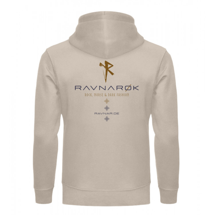 Ravnarok - Brand 04 (auf hell) - Unisex Organic Hoodie