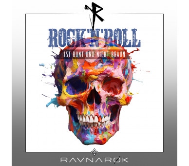 Rock´n´Roll ist bunt (hot) - Damen Premium Organic Shirt