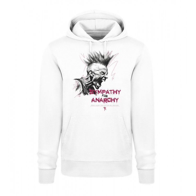 Punk - Sympathy for anarchy - Unisex Organic Hoodie