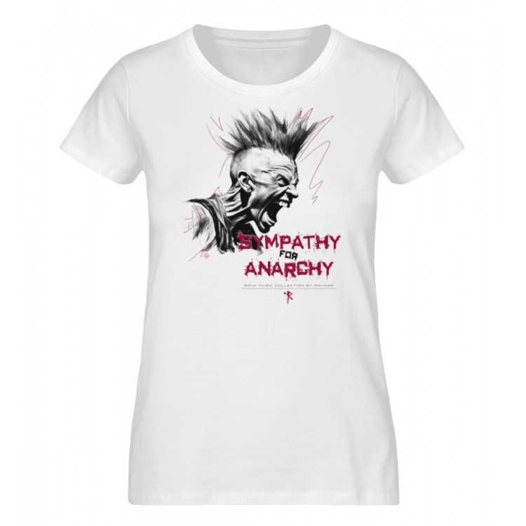 Punk - Sympathy for anarchy - Damen Premium Organic Shirt