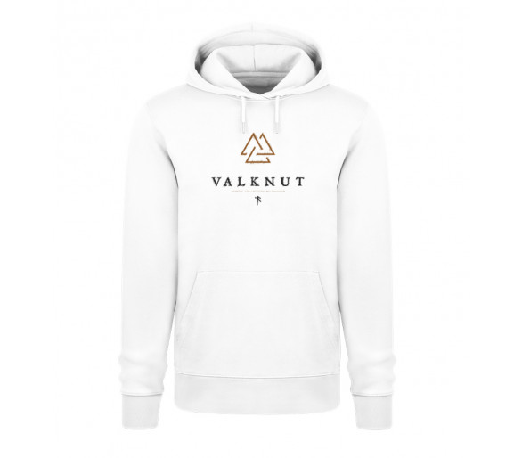 Valknut (auf hell) - Unisex Organic Hoodie