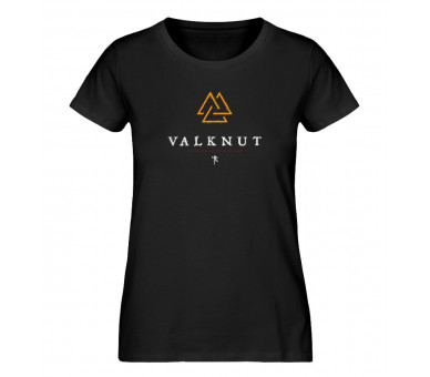 Valknut (auf dunkel) - Damen Premium Organic Shirt