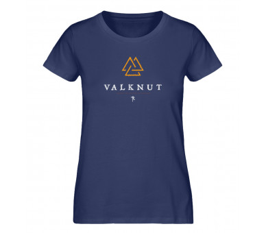 Valknut (auf dunkel) - Damen Premium Organic Shirt