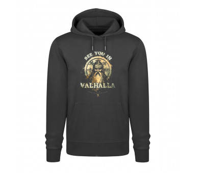 See you in Valhalla - Shield - Unisex Organic Hoodie 2.0 ST/ST