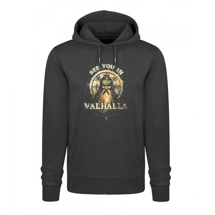 See you in Valhalla - Shield - Unisex Organic Hoodie 2.0 ST/ST