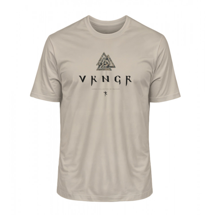 VKNGR - Valknut (auf hell) - Herren Premium Organic Shirt 2.0 ST/ST