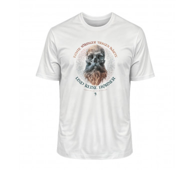 Echte Wikinger tragen Bärte (auf hell) - Herren Premium Organic Shirt 2.0 ST/ST