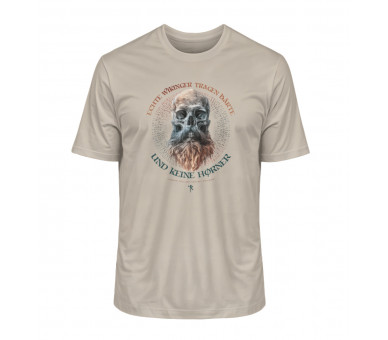 Echte Wikinger tragen Bärte (auf hell) - Herren Premium Organic Shirt 2.0 ST/ST