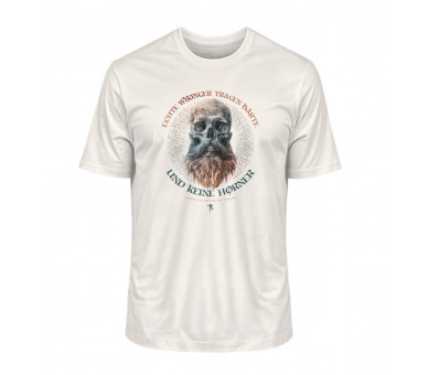 Echte Wikinger tragen Bärte (auf hell) - Herren Premium Organic Shirt 2.0 ST/ST