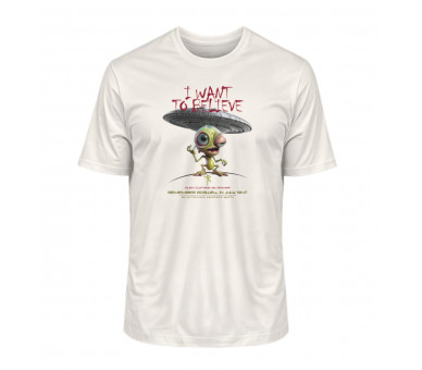 I want to believe (EN) - Herren Premium Organic Shirt 2.0 ST/ST