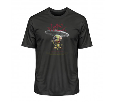 I want to believe (EN) - Herren Premium Organic Shirt 2.0 ST/ST