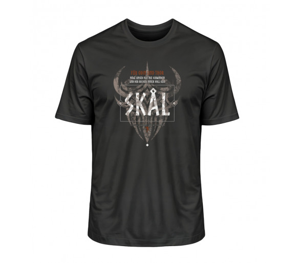 Skal - für Odin und Thor (DE - auf dunkel) - Herren Premium Organic Shirt 2.0 ST/ST