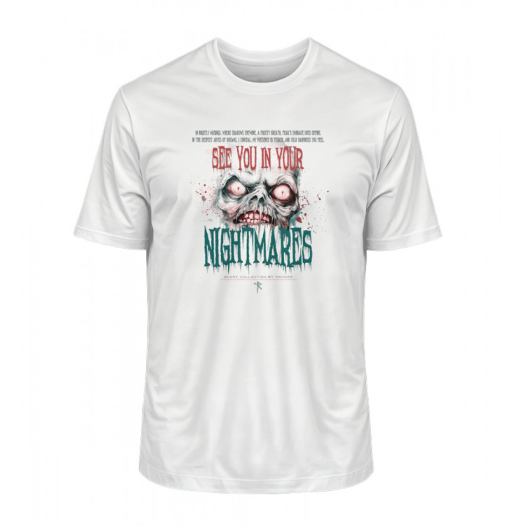 See you in your nightmares (auf weiss) - Herren Premium Organic Shirt 2.0 ST/ST