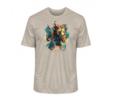 Thor und Hammer StreetArt (EN) - Herren Premium Organic Shirt 2.0 ST/ST