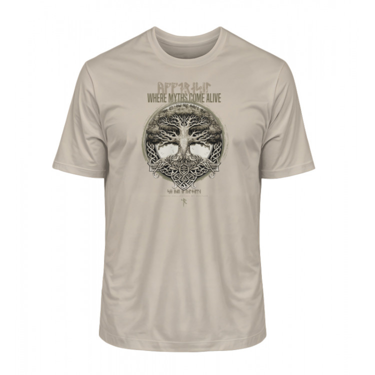 Yggdrasil - der Weltenbaum (EN) - Herren Premium Organic Shirt 2.0 ST/ST