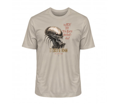 Watch the creature behind you (EN) - Herren Premium Organic Shirt 2.0 ST/ST