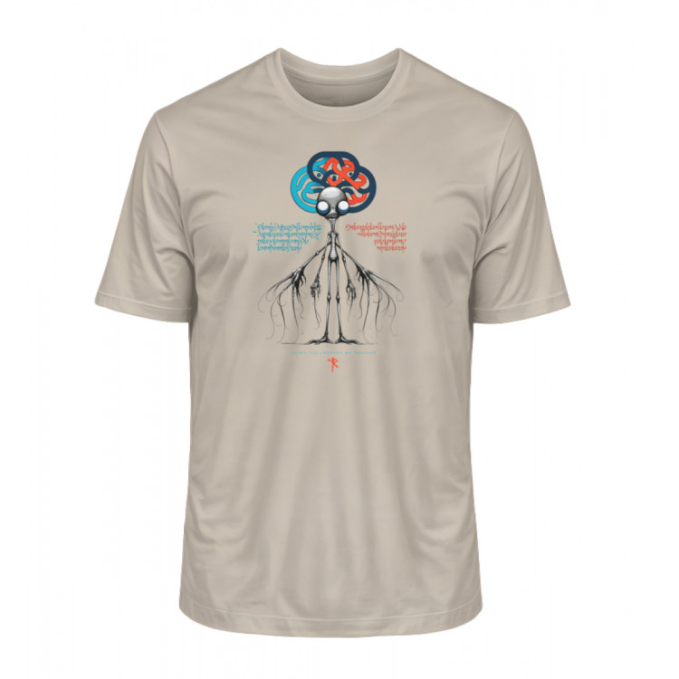 Der Sklaptid und sein Gehirn - Herren Premium Organic Shirt 2.0 ST/ST