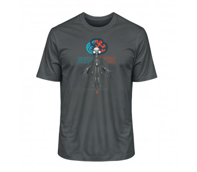 Der Sklaptid und sein Gehirn - Herren Premium Organic Shirt 2.0 ST/ST