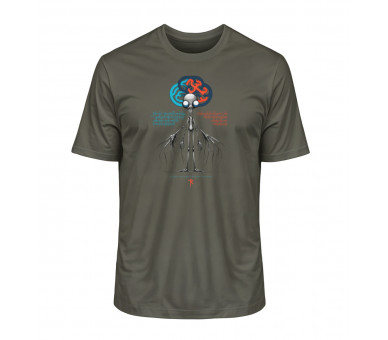 Der Sklaptid und sein Gehirn - Herren Premium Organic Shirt 2.0 ST/ST