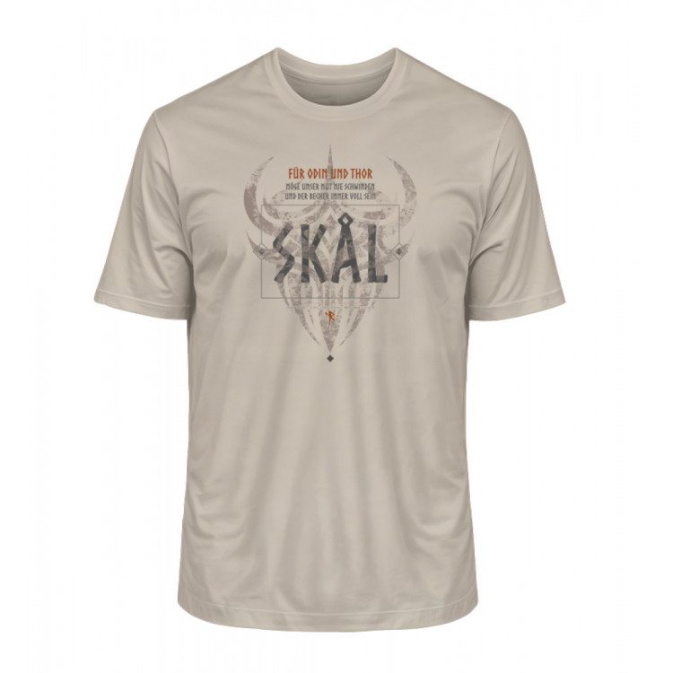 Skal - für Odin und Thor (DE auf hell) - Herren Premium Organic Shirt 2.0 ST/ST