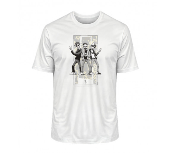 Streetgang - drei coole Typen - Herren Premium Organic Shirt 2.0 ST/ST