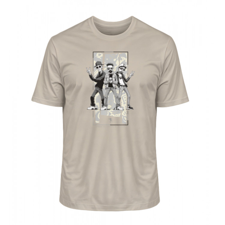 Streetgang - drei coole Typen - Herren Premium Organic Shirt 2.0 ST/ST