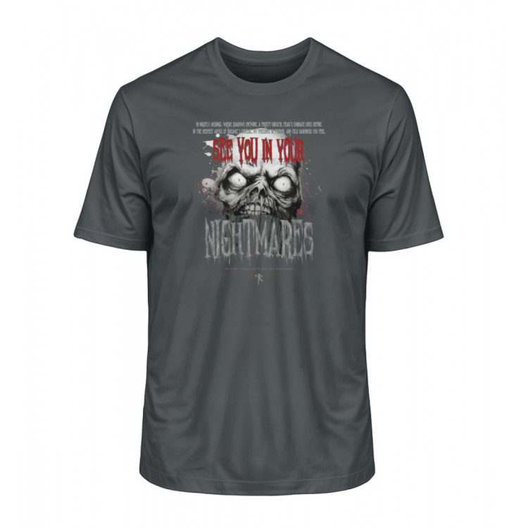 See you in your nightmares (auf dunkel) - Herren Premium Organic Shirt 2.0 ST/ST