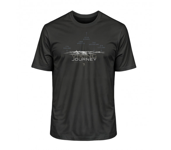 Viking Journey (EN - auf schwarz) - Herren Premium Organic Shirt 2.0 ST/ST