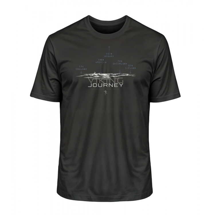 Viking Journey (EN - auf schwarz) - Herren Premium Organic Shirt 2.0 ST/ST