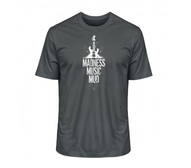 Madness, music, mud (auf dunkel) - Herren Premium Organic Shirt 2.0 ST/ST