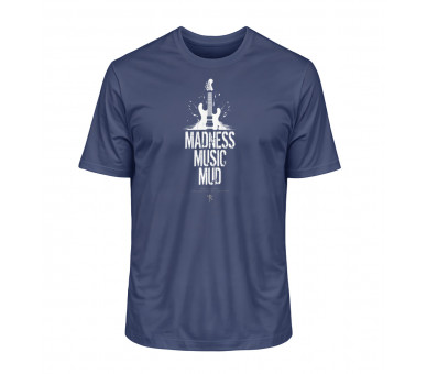 Madness, music, mud (auf dunkel) - Herren Premium Organic Shirt 2.0 ST/ST
