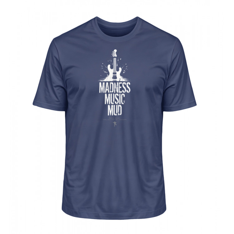 Madness, music, mud (auf dunkel) - Herren Premium Organic Shirt 2.0 ST/ST