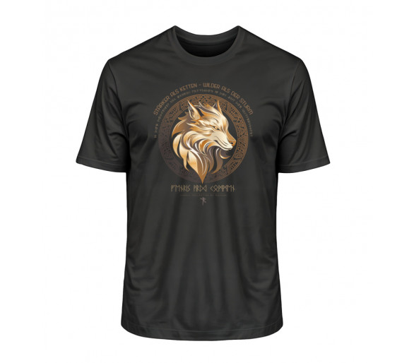 Fenris - stärker als Ketten, wilder als Sturm (DE) - Herren Premium Organic Shirt 2.0 ST/ST