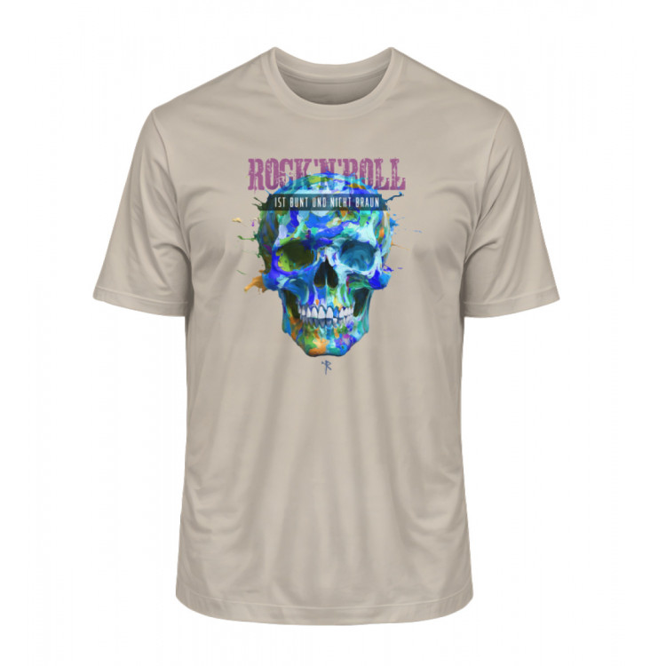 Rock´n´Roll ist bunt (cool) - Herren Premium Organic Shirt 2.0 ST/ST