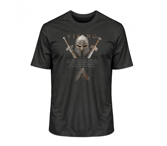 Viking - Be your friends friend (EN) - Herren Premium Organic Shirt 2.0 ST/ST