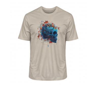 Skull and leaves - Herren Premium Organic Shirt 2.0 ST/ST Skull and leaves - Herren Premium Organic Shirt 2.0 ST/ST