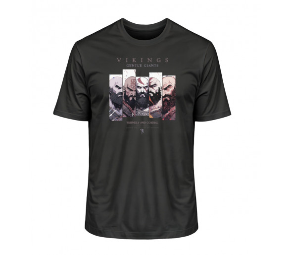 Vikings - gentle giants (EN) - Herren Premium Organic Shirt 2.0 ST/ST